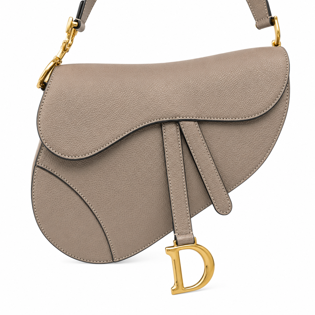 Dior - Saddle leather handbag