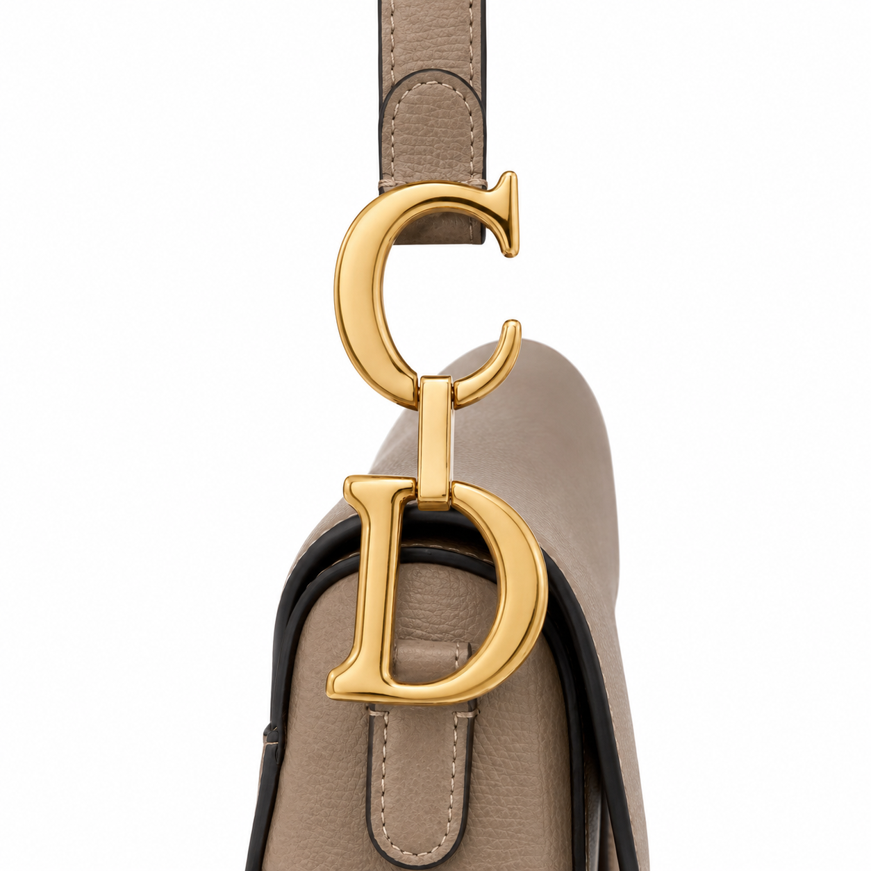 Dior - Saddle leather handbag