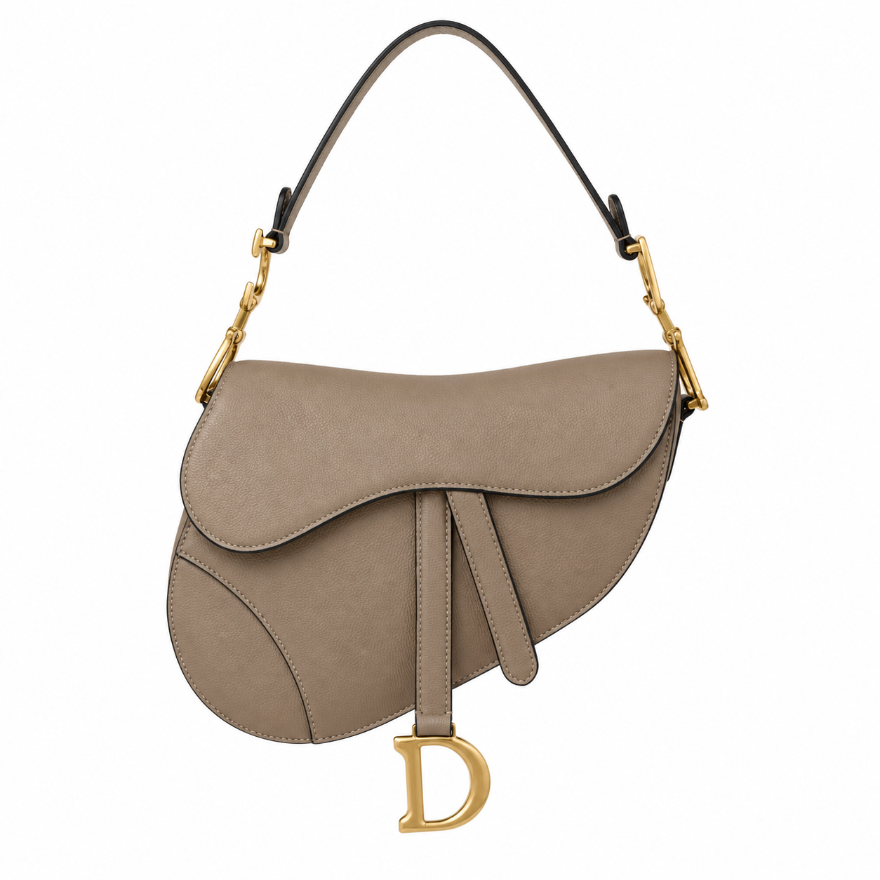 Dior - Saddle leather handbag