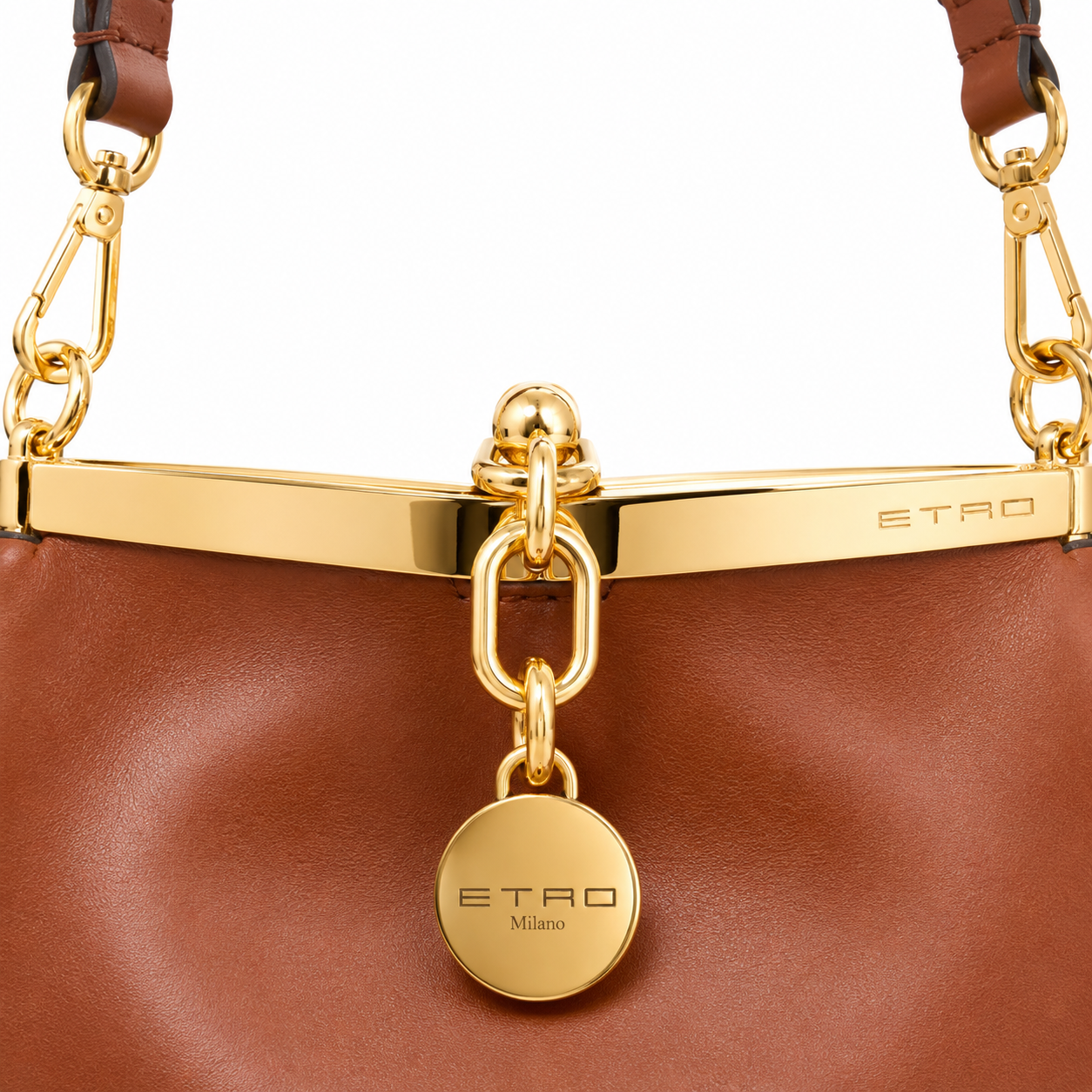 Etro - Brown leather purse
