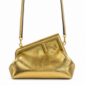 Fendi - Golden leather purse