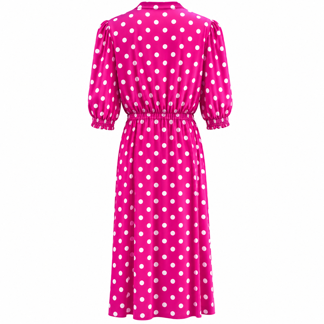 Guy Laroche (France) - Pink pois dress