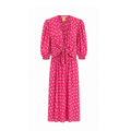 Guy Laroche (France) - Pink pois dress