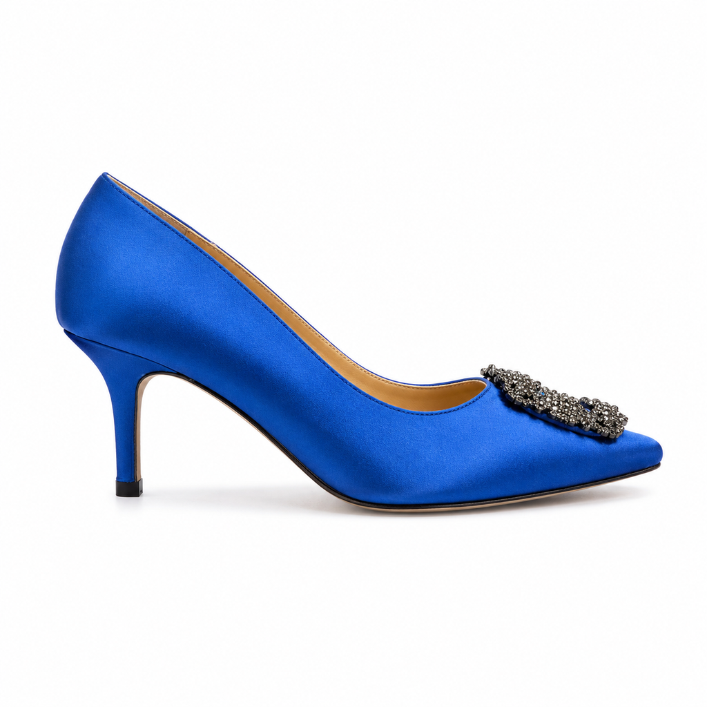 Manolo Blahnik - Deep blue heels