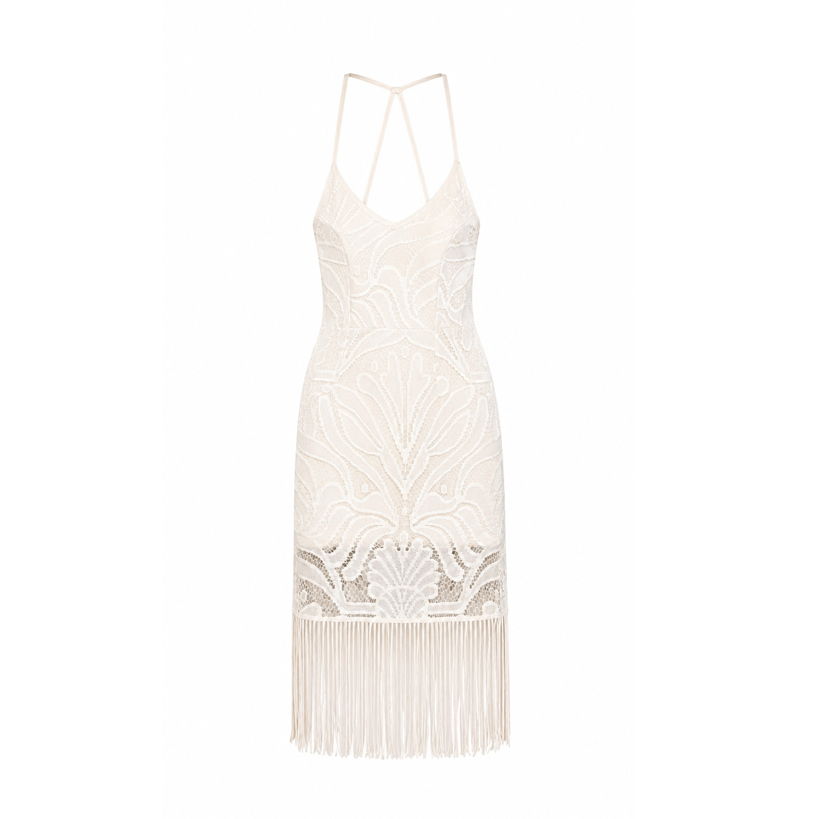 Unsigned- White dress
