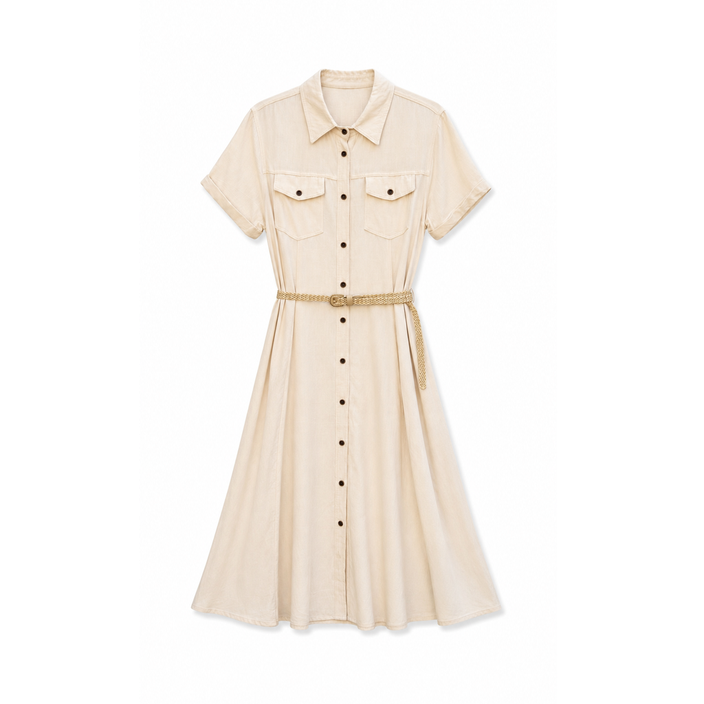 Unsigned - Linen dress