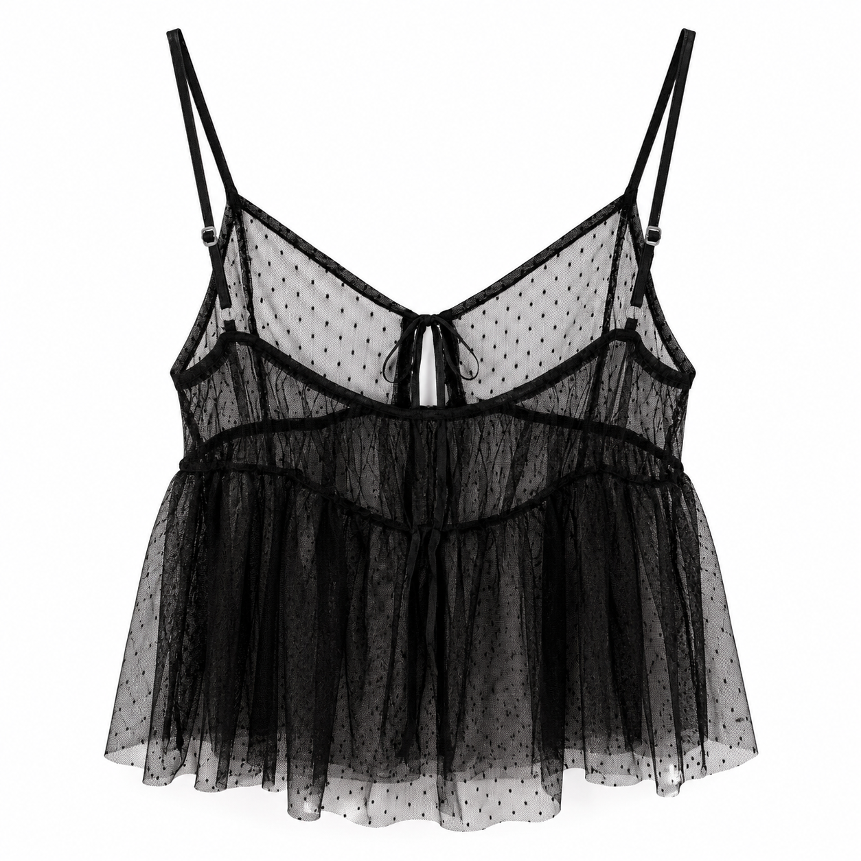 Unsigned - Black lace top