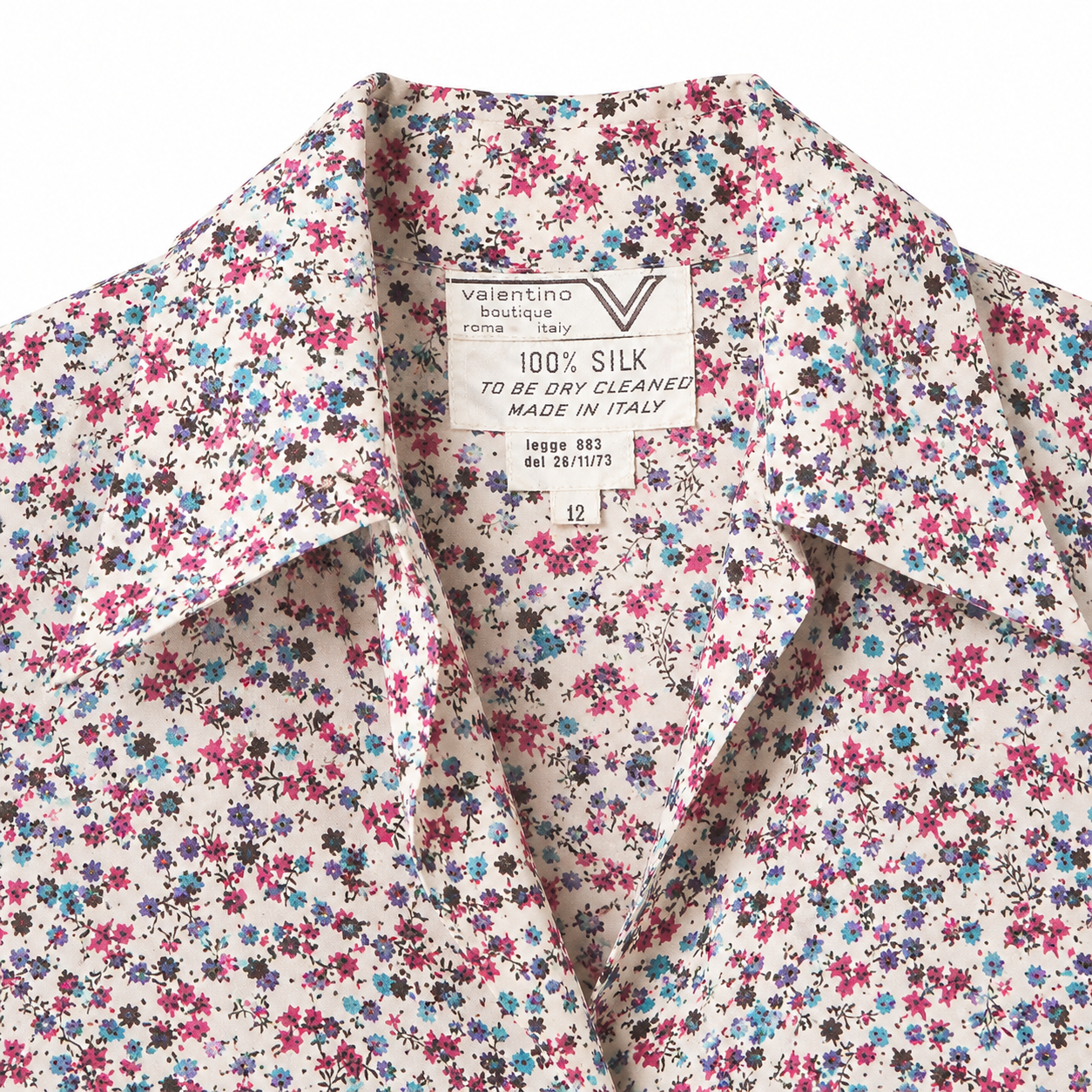 Valentino (Italy) - Flower patterned blouse