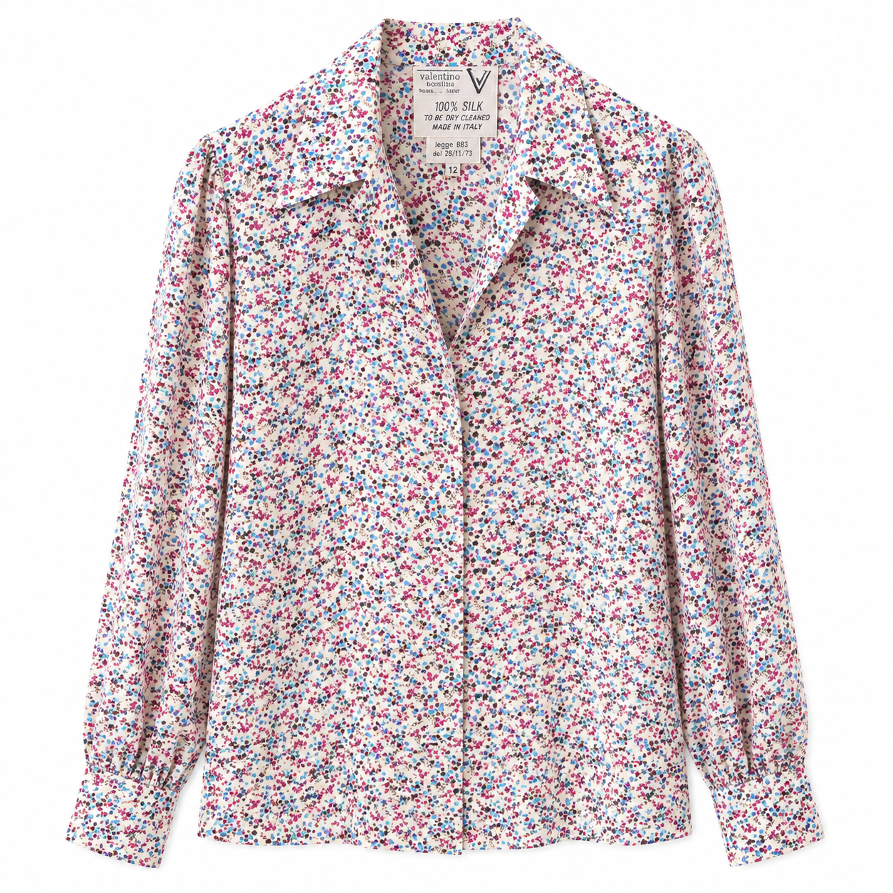 Valentino (Italy) - Flower patterned blouse