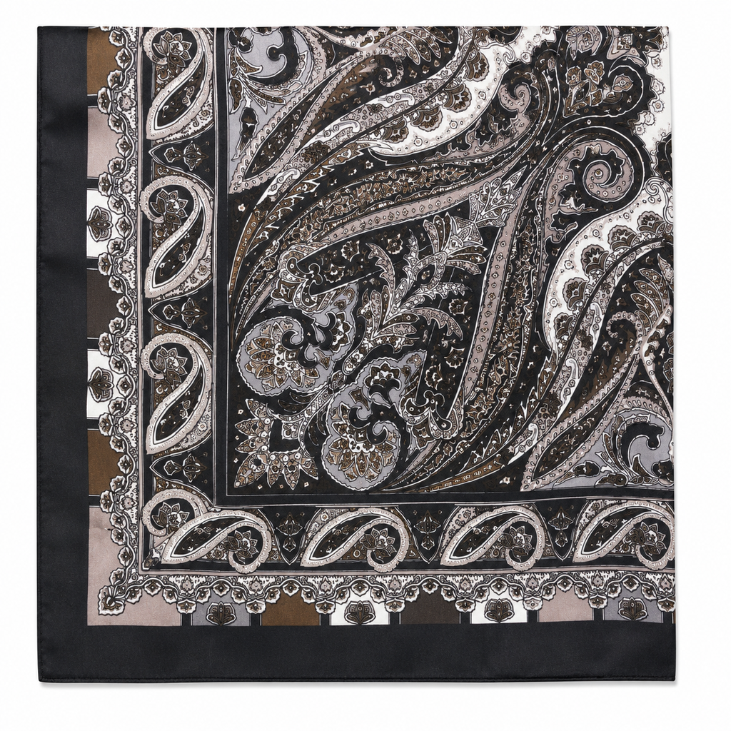 Unsigned - Parsley-like patterned handkerchief