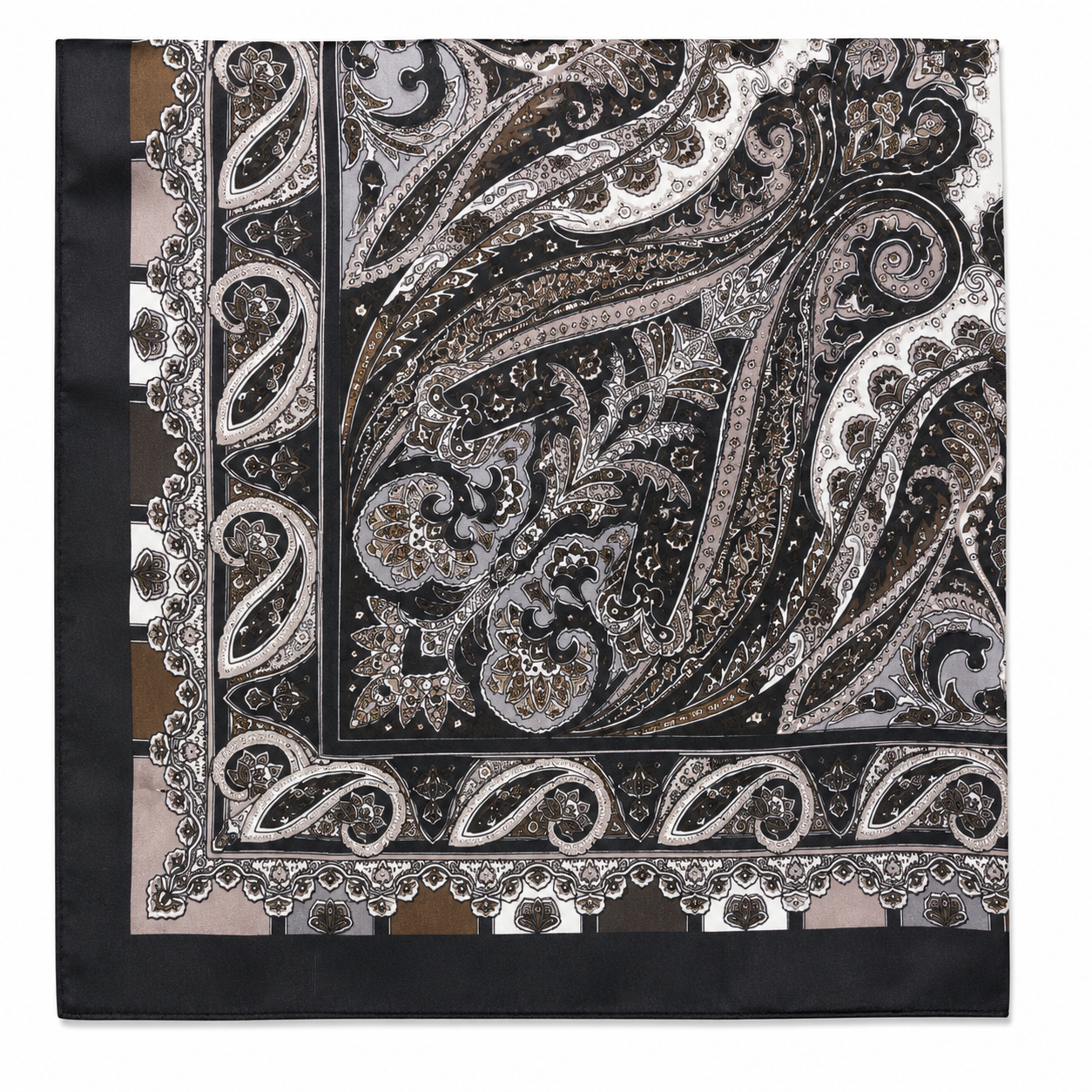 Unsigned - Parsley-like patterned handkerchief