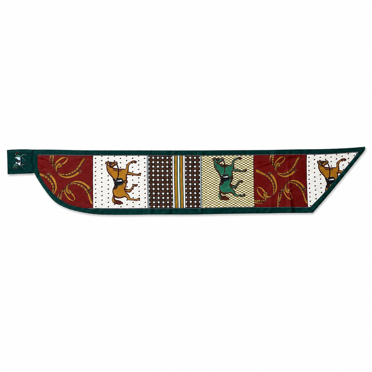 Unsigned - Horses tris necktie