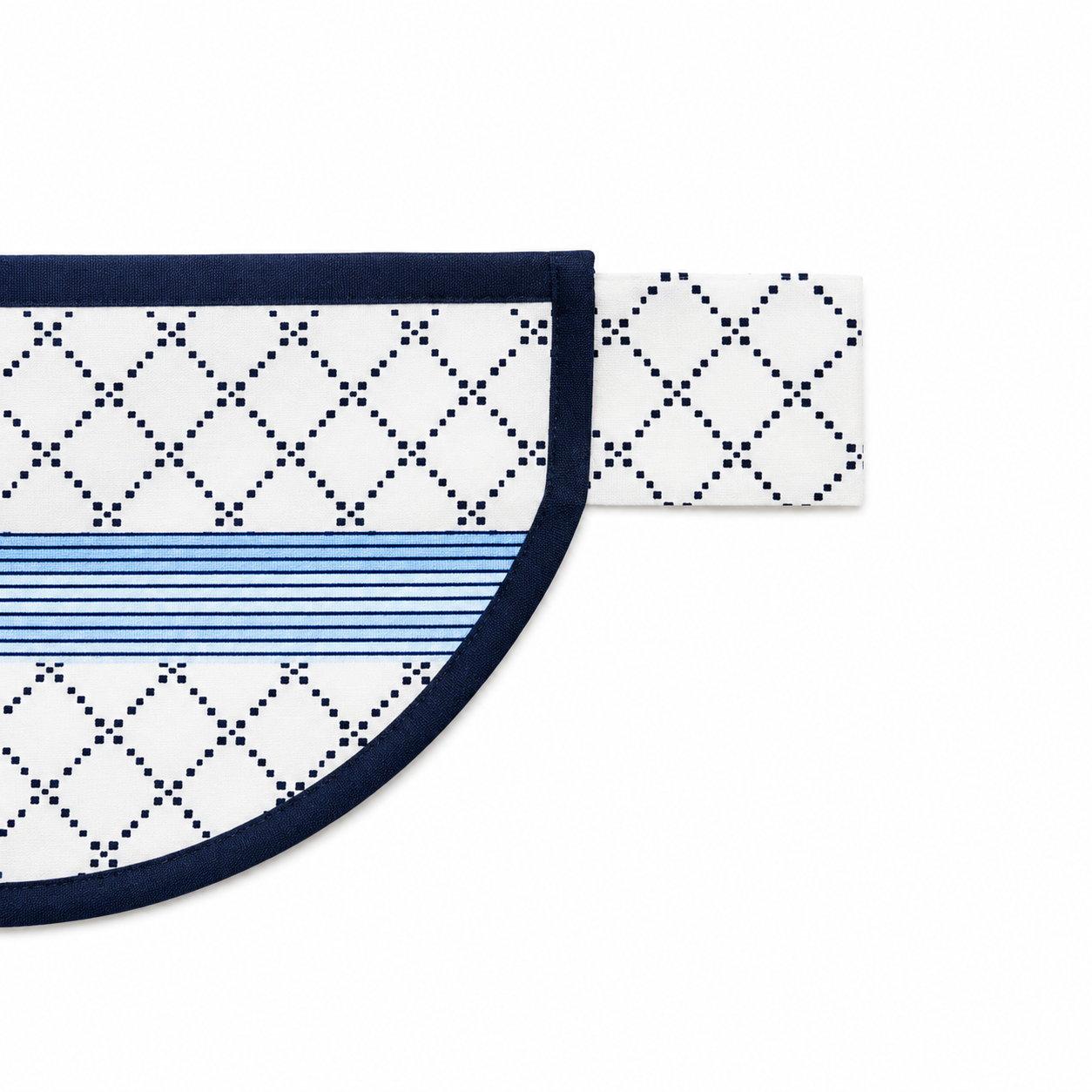 Unsigned - Dotted line patterned necktie (Double face)